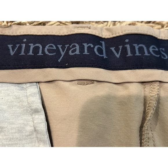 Vineyard Vines On The Go Short Men 42 Brown Nylon Stretch 9" - Picture 5 of 7